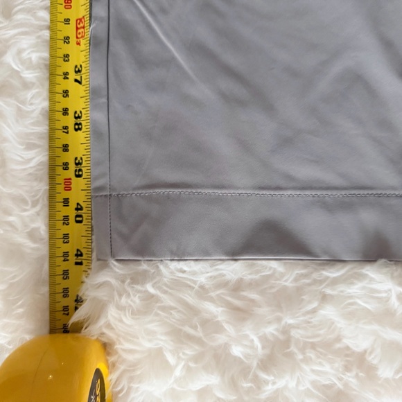 J Crew Factory Men's Gray Tech Pants size 28x32 - Picture 4 of 9